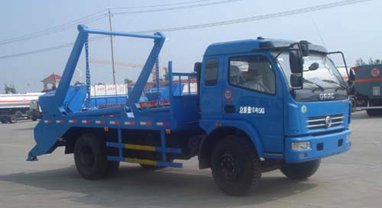 東風(fēng)多利卡擺臂式垃圾車(chē)圖片